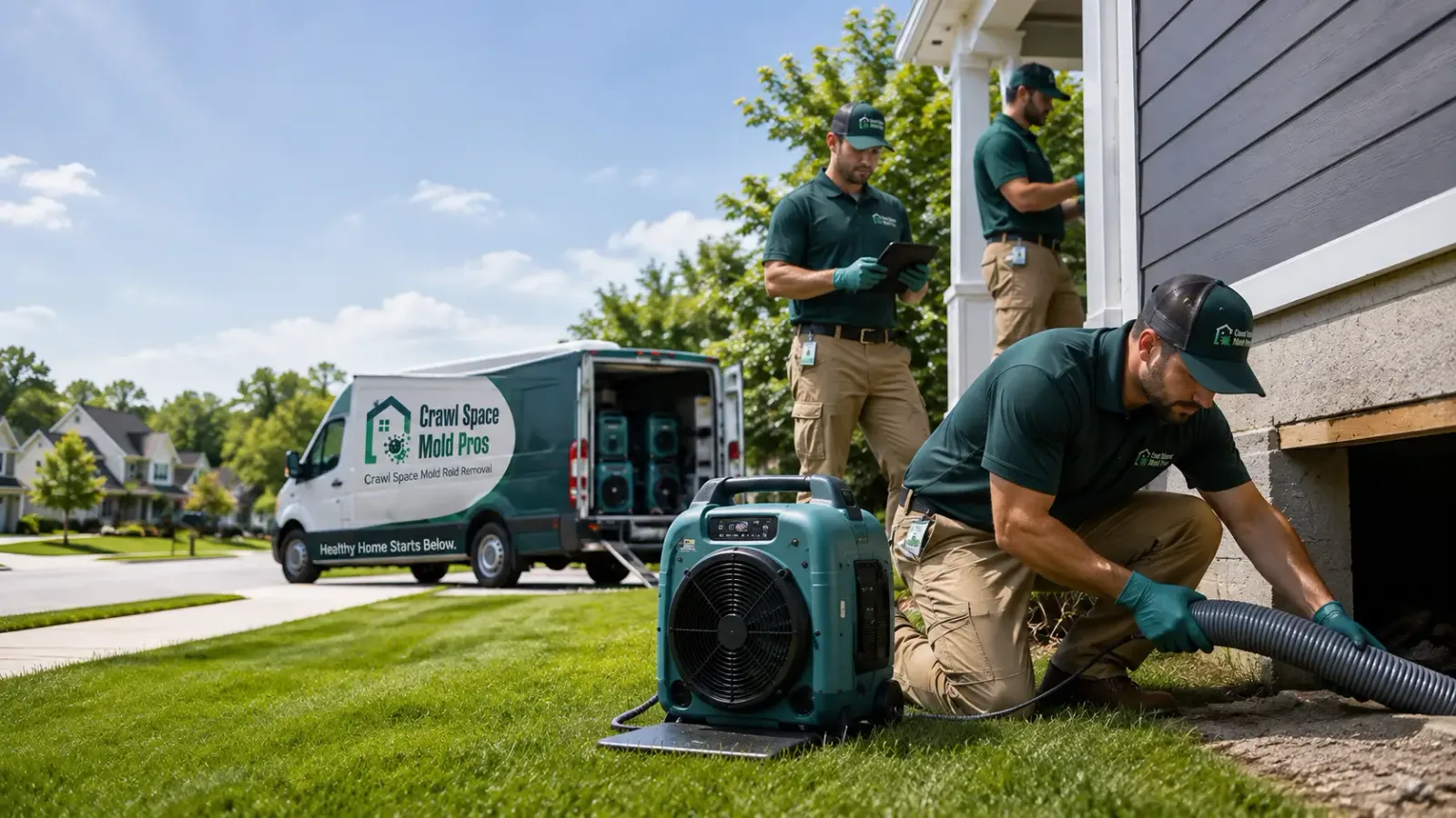 Crawl Space Mold Removal in Lanham, MD